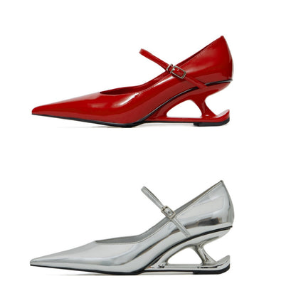Heloise | Women’s Orthopedic Pointed Toe Slingback Kitten Heels