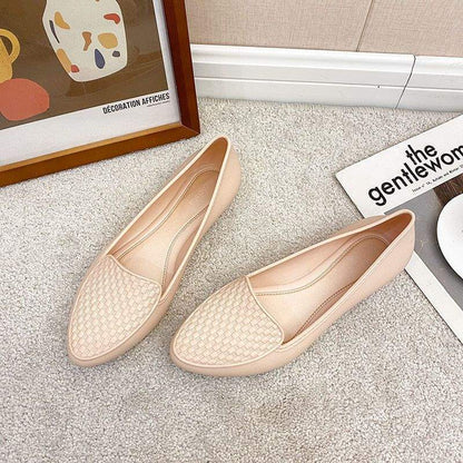 Pascale | Women’s Orthopedic Woven Pointed Toe Ballet Flats