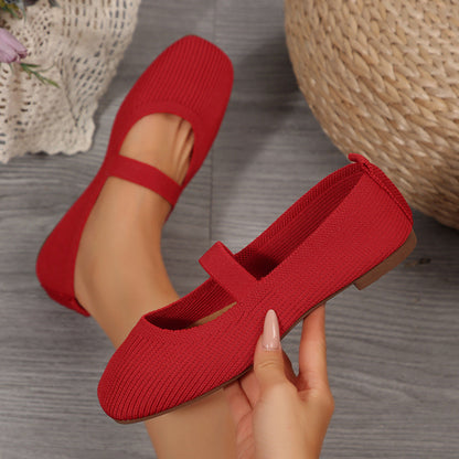 OrthoCare Lightweight Breathable Mesh Ballet Flats