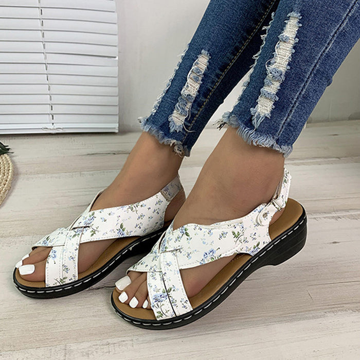 Westlyn | Women’s Orthopedic Crisscross Slingback Comfort Sandals