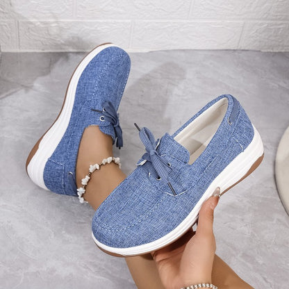 OrthoCare Plus Size Canvas Shoes - Breathable Comfort
