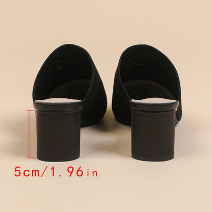 Meliora | Women’s Orthopedic Pointed Toe Mule Heels