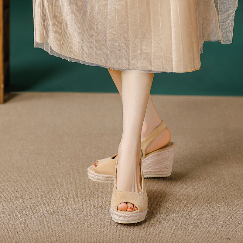 Gloriana | Women’s Orthopedic Espadrille Slingback Wedge Sandals