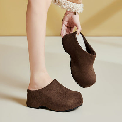 OrthoCare Retro Chunky-Soled Mules - Unique And Comfortable