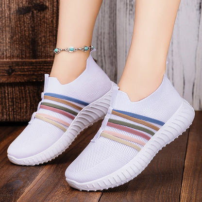 Monet | Women’s Orthopedic Breathable Knit Slip-On Sneakers