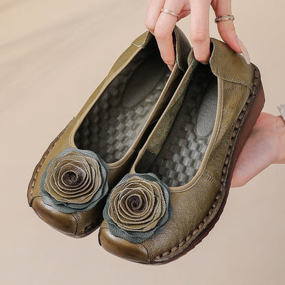 Briar | Women’s Orthopedic Floral Comfort Flat Shoes