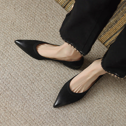 OrthoCare Pointed Toe Low-Cut Shoes - Comfort