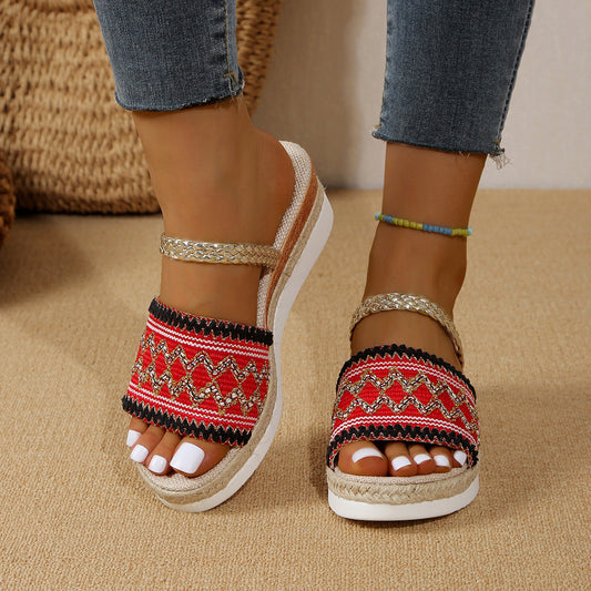 OrthoCare Bohemian Platform Sandals