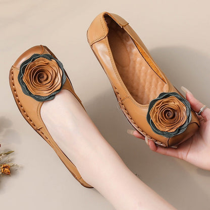 Briar | Women’s Orthopedic Floral Comfort Flat Shoes
