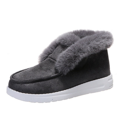 Sally | Cozy Winter Fur-Lined Slip-On Boots – Orthopedic Warm Comfort Shoes