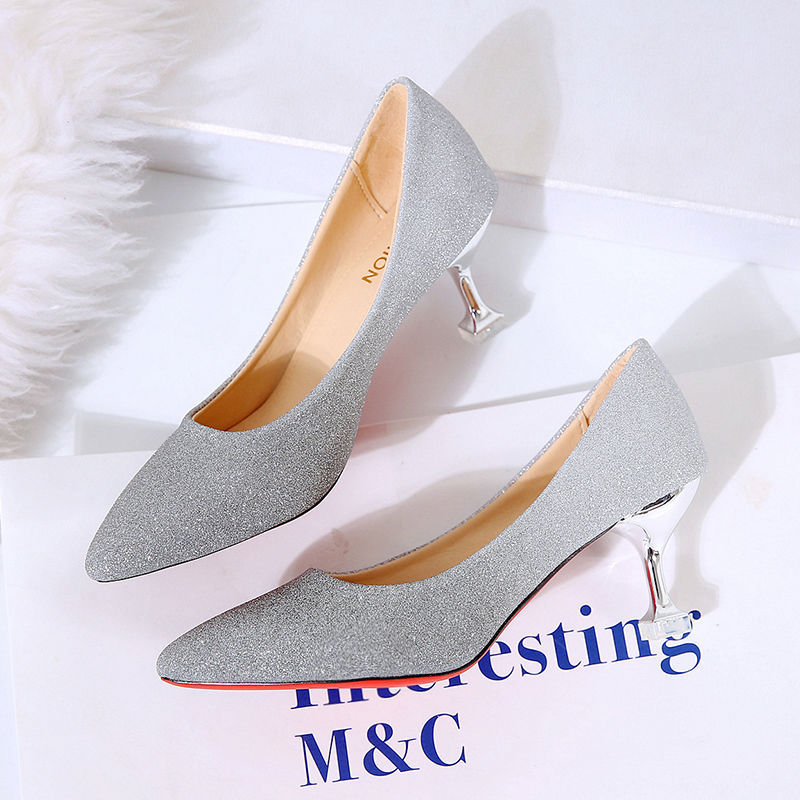 OrthoCare Sexy Gradient Pointed Stiletto Pumps - Unique Elegance