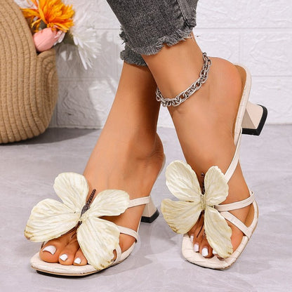 Azmira | Women’s Orthopedic Butterfly Bow Heeled Sandals