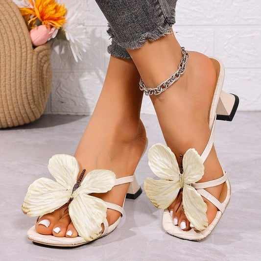 Azmira | Women’s Orthopedic Butterfly Bow Heeled Sandals