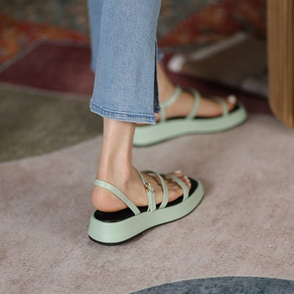 Zaylee | Women’s Orthopedic Multi-Strap Platform Comfort Sandals