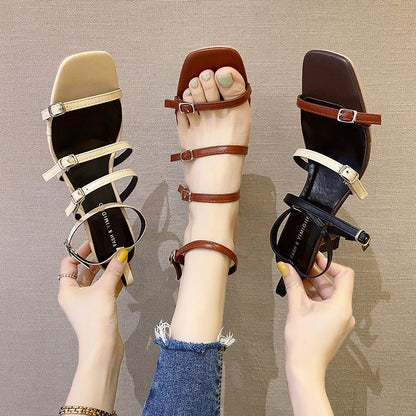 Alessia | Women’s Orthopedic Strappy Block Heel Sandals