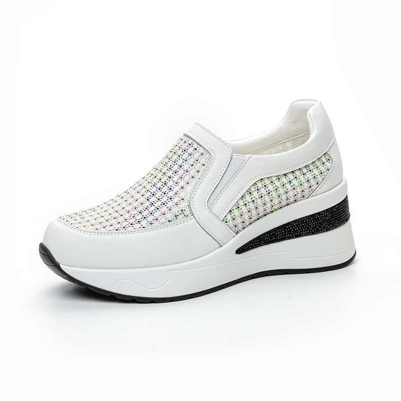 OrthoCare | Breathable Platform Slip-On Walking Shoes