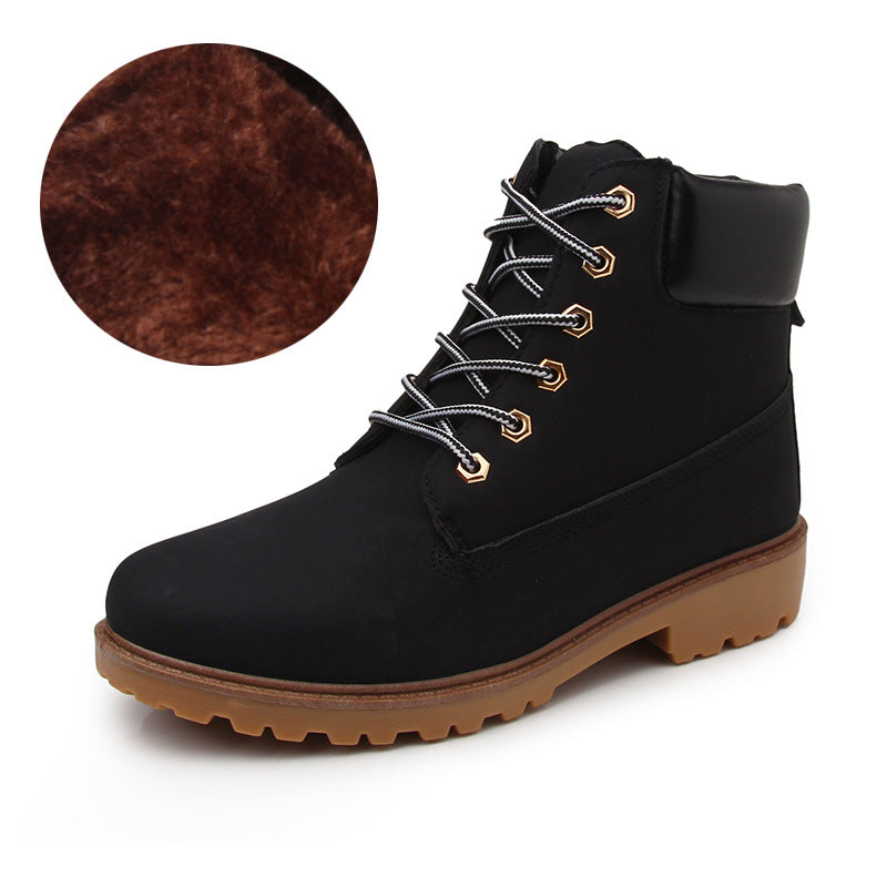 OrthoCare High-Top Boots - Velvet Lined Comfort