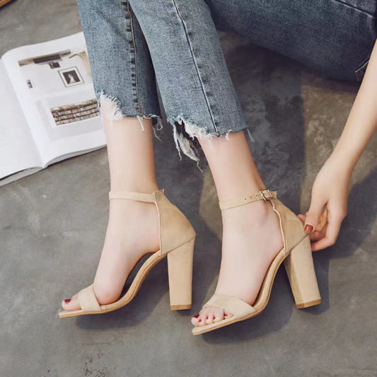 Uriana | Women’s Orthopedic Ankle Strap Block Heel Sandals