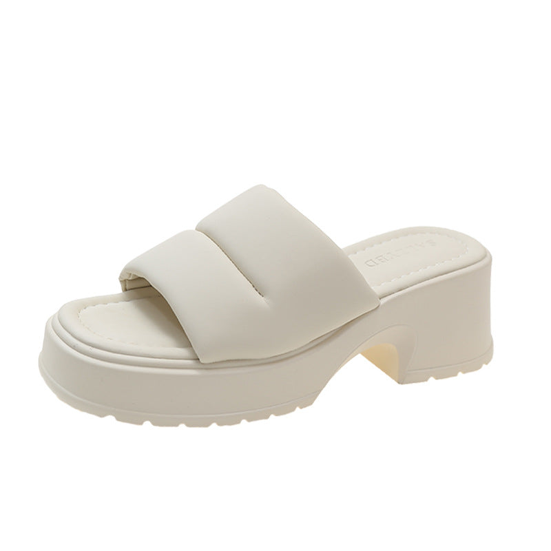Ushara | Women’s Orthopedic Platform Comfort Slide Sandals