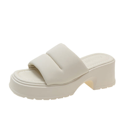 Ushara | Women’s Orthopedic Platform Comfort Slide Sandals