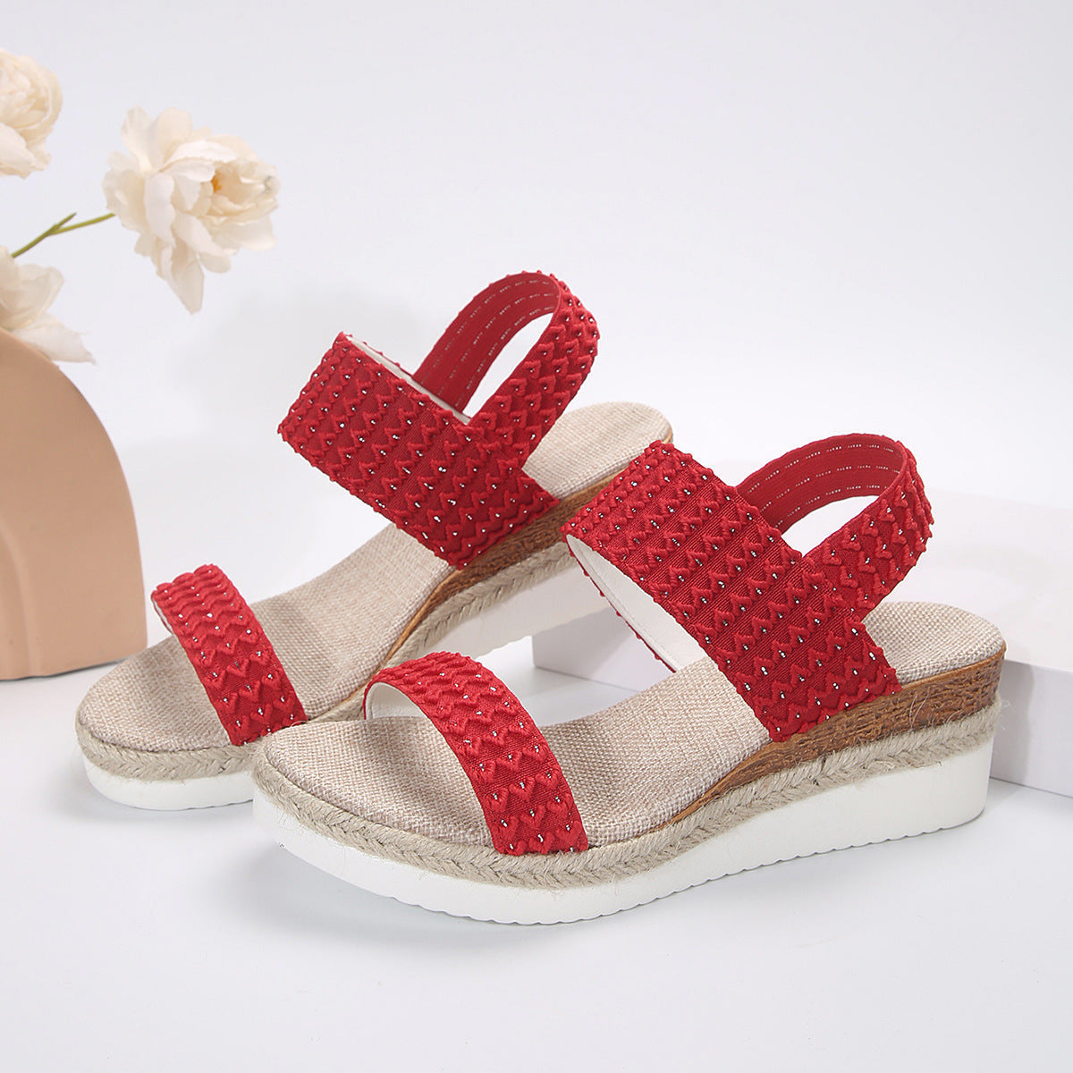 OrthoCare Unique Wedge Heel Sandals  -