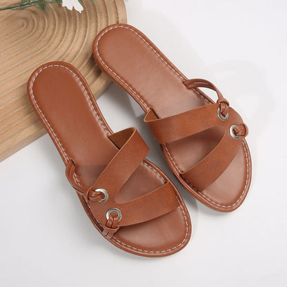 OrthoCare Cross-Strap Comfort Sandals