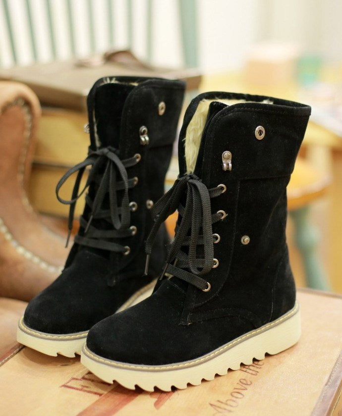 Sandra | Orthopedic Comfort winter Lace Up Boots