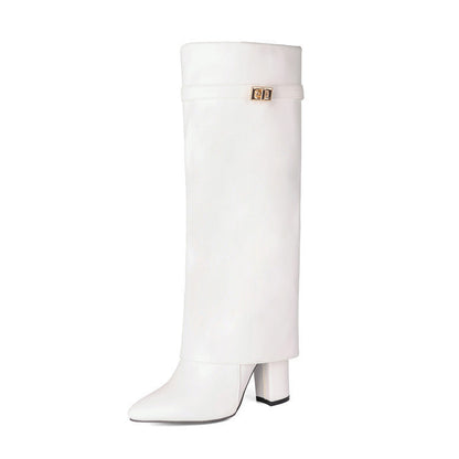 OrthoCare Mid-Calf Boots - Pointed Toe & Buckles