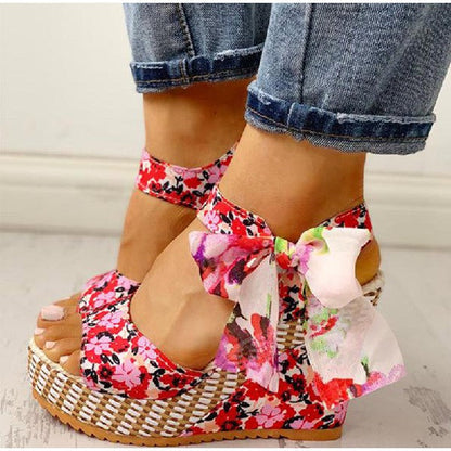 OrthoCare Unique And Elegant Bohemian High-Heeled Sandals