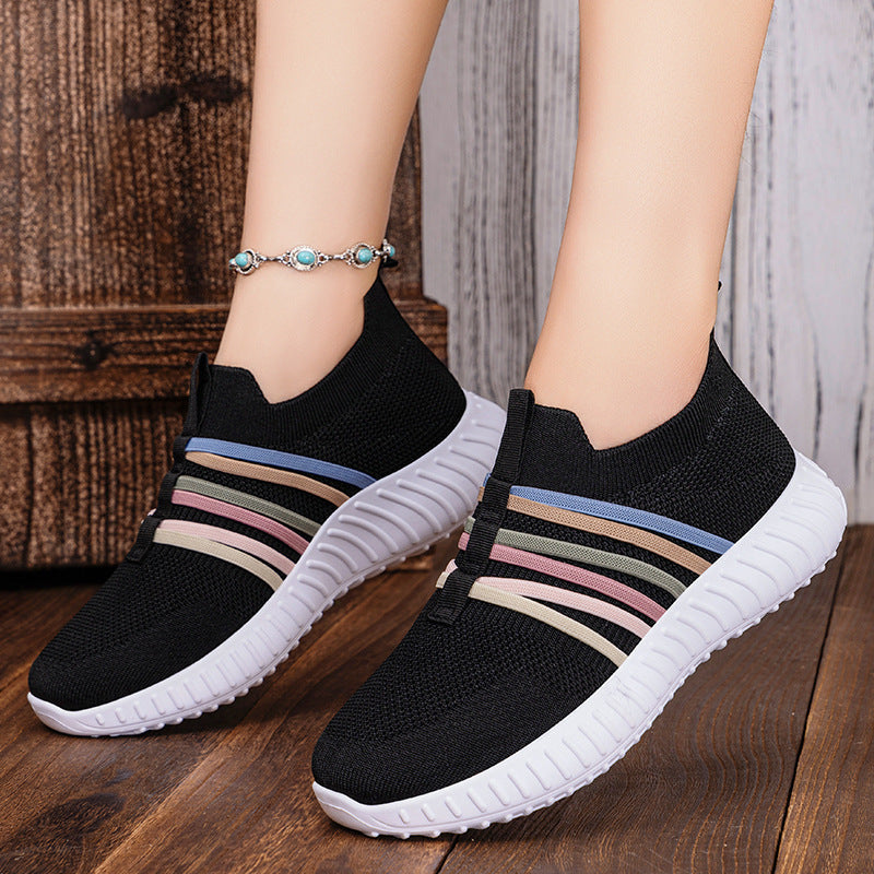 Monet | Women’s Orthopedic Breathable Knit Slip-On Sneakers