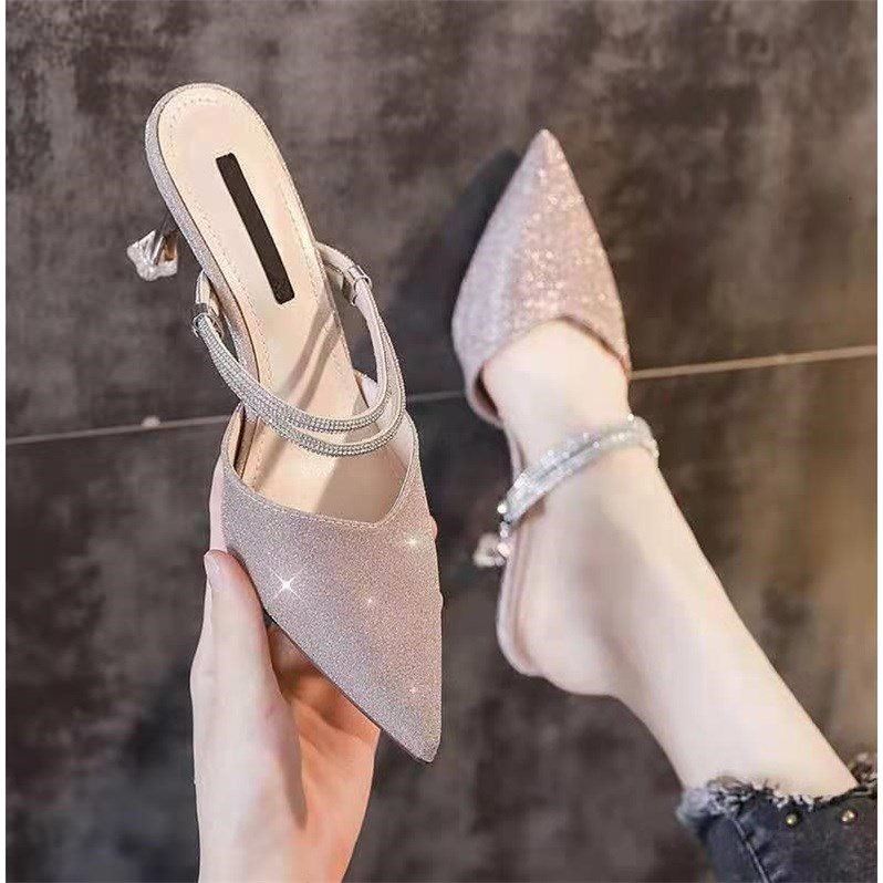 OrthoCare Baotou Stiletto Sandals - Unique Elegance