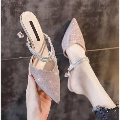 OrthoCare Baotou Stiletto Sandals - Unique Elegance