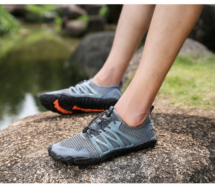 OrthoCare Outdoor Aqua Hiking Shoes – Quick-Dry Breathable Non-Slip Adventure Sneakers