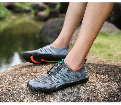 OrthoCare Outdoor Aqua Hiking Shoes – Quick-Dry Breathable Non-Slip Adventure Sneakers