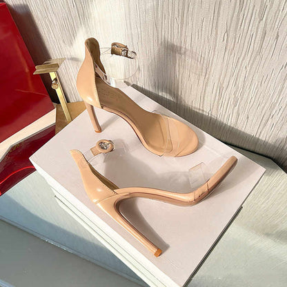 OrthoCare Transparent Wedge Sandals