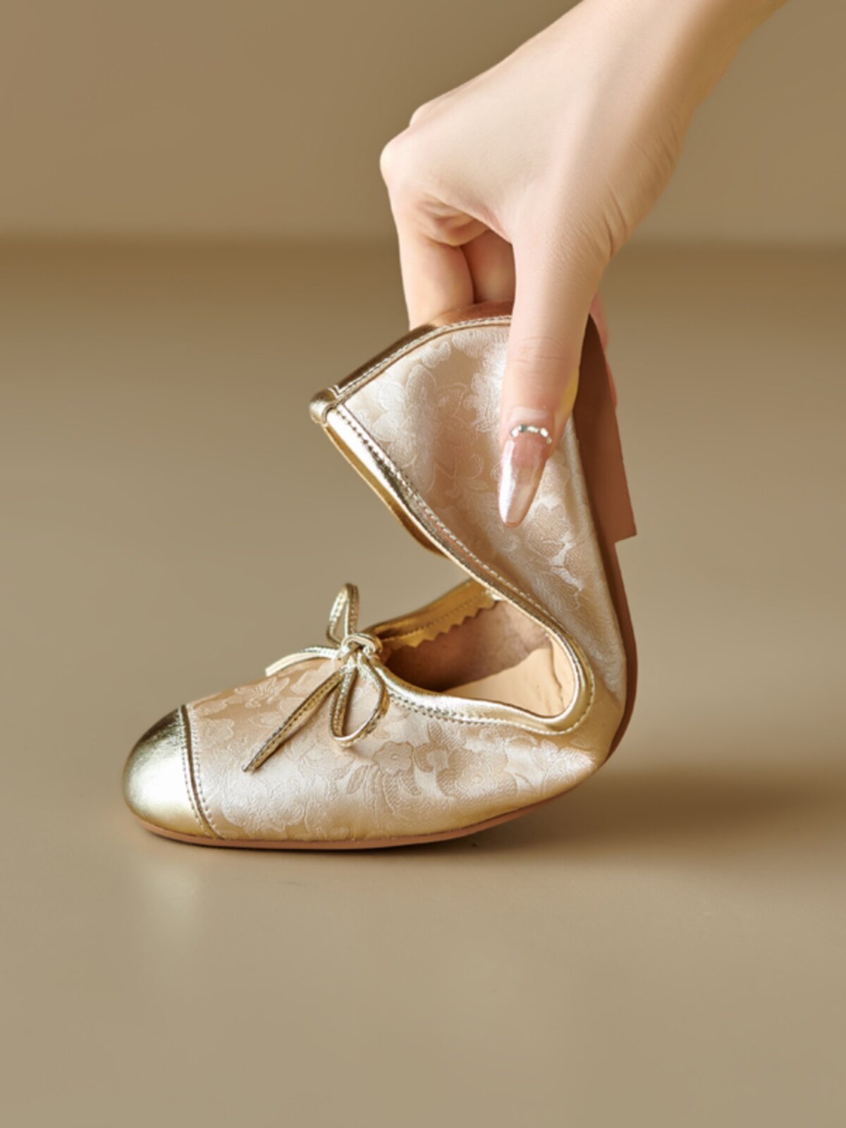 OrthoCare Elegant Comfort Ballet Flats – Lightweight Slip-On Everyday Shoes