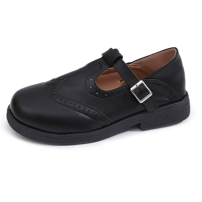 OrthoCare Classic Mary Jane Loafers – Vintage Buckle Comfort Shoes
