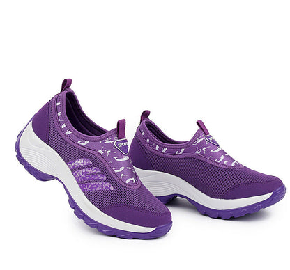 Orthopedic Sport Slip-On Sneakers – Breathable Lightweight Comfort Walking Shoes
