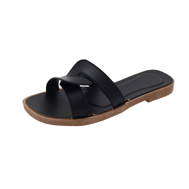 Kassiane | Women’s Orthopedic Cross Strap Comfort Slide Sandals