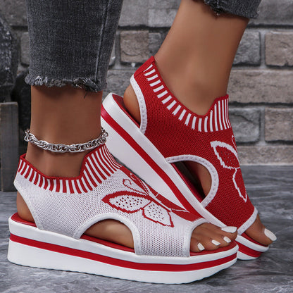 OrthoCare Double Buckle Platform Comfort Slide Sandals
