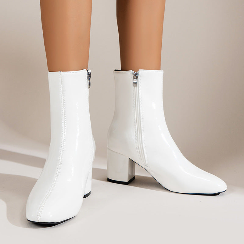 Mallory | Orthopedic Classic Block-Heel Ankle Boots