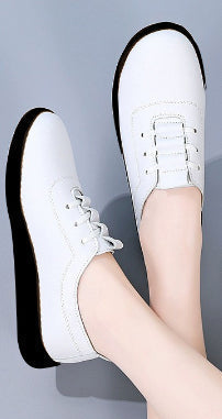 OrthoCare Lightweight And Comfortable Leather Shoes For A Casual Style