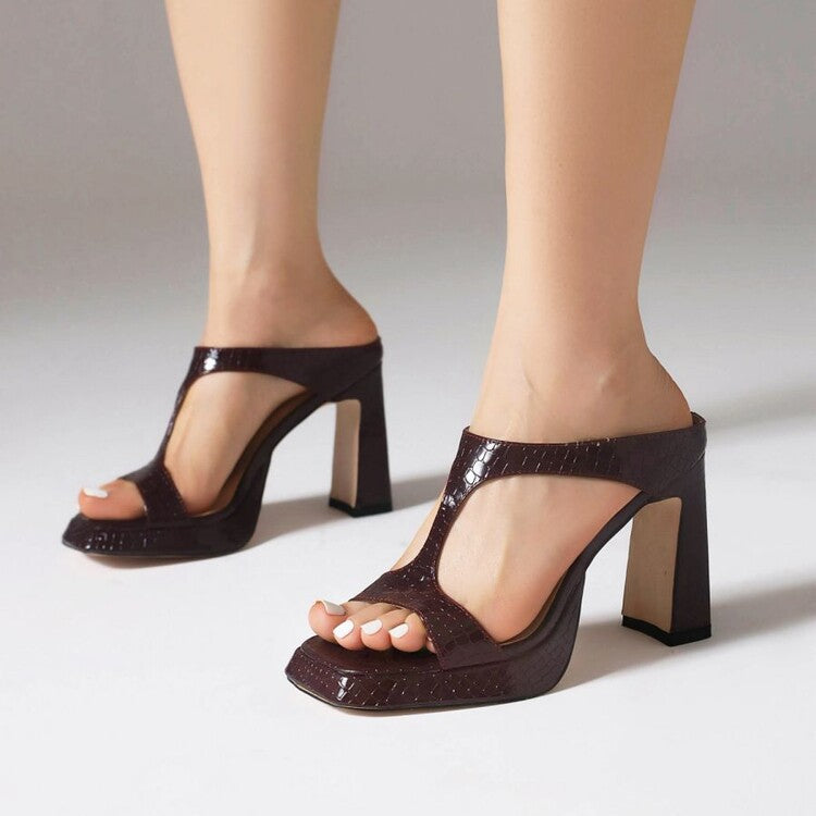 OrthoCare Chunky-Heel Platform Sandals For A Unique Style