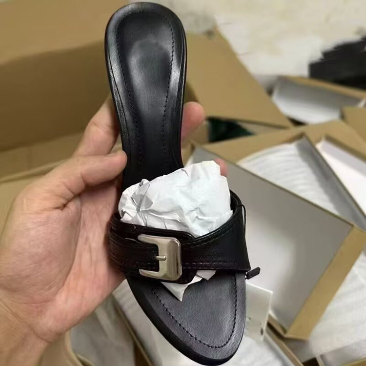 OrthoCare Elegant Mid-Heel Sandals  -