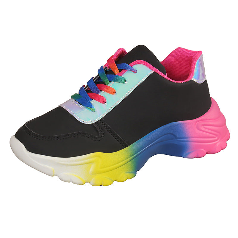 OrthoCare Rainbow Sports Sneakers - Unique Style And Comfort