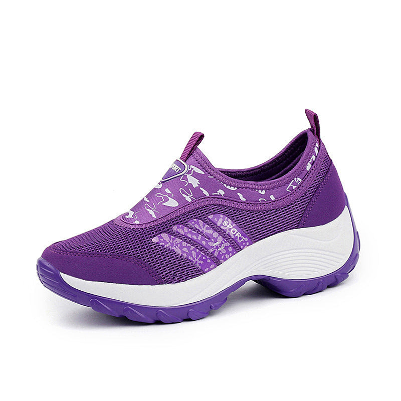 Orthopedic Sport Slip-On Sneakers – Breathable Lightweight Comfort Walking Shoes