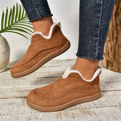 Mona | Orthopedic Warm Plush Ankle Boots