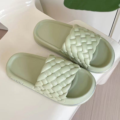 OrthoCare Cloud Cushion Slides – Ultra-Soft Woven Comfort Slippers