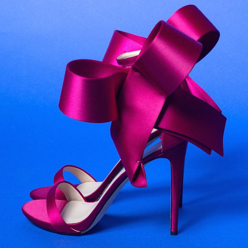 Vienna | Women’s Orthopedic Oversized Bow Stiletto Sandals