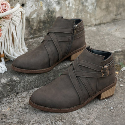 OrthoCare Retro Boots - Vintage Comfort Design